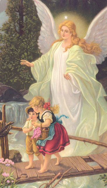 Guardian Angel Prayer Card