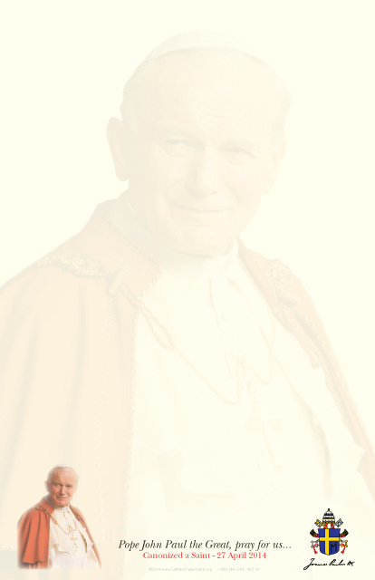 Pope John Paul the Great Stationery