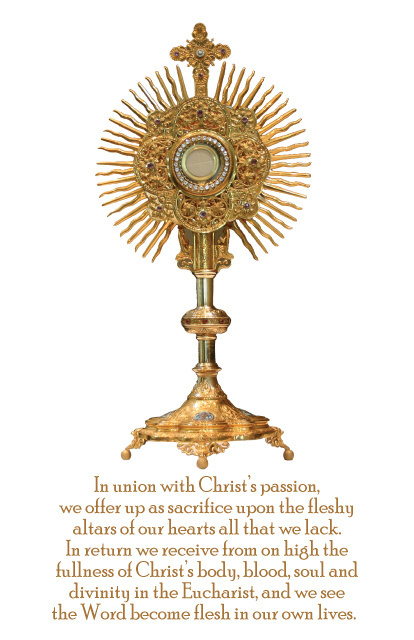 Eucharist / Monstrance Magnet