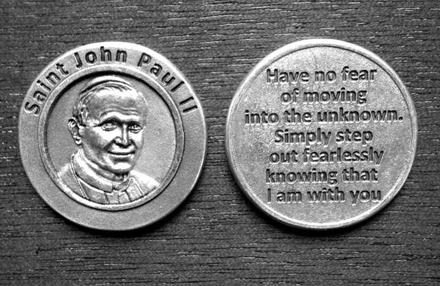 Pope St. John Paul II Pocket Coin