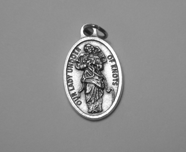 Our Lady Undoer of Knots Medal