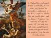 St. Michael and Sub Tuum Praesidium Prayer Card for the Church in Crisis